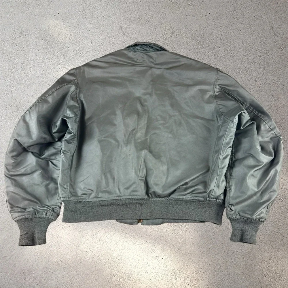 Vintage CWU-36P Flight Jacket XL Alpha Industries Green Flyers Summer Nomex 80s